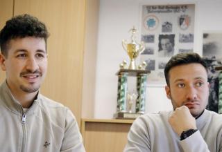 Dennis Lichtenwimmer und Patrick Bauder suchen einen neuen Cheftrainer für RWO.
