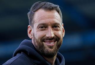 Kann nach dem Sieg über den MSV Duisburg wieder lächeln: Mitch Kniat.