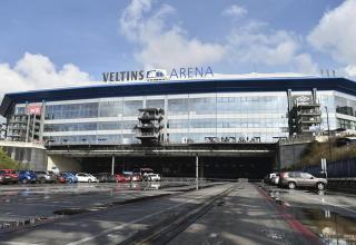 Die Veltins Arena auf Schalke.