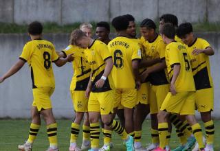 Weiter einsam an der Spitze: Die U19 von Borussia Dortmund.