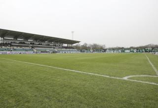 Das Stadion des SC Preußen Münster. Gleich zwei Adlerträger aus der zweiten Mannschaft und der U19 gehen zum SC Spelle-Venhaus.