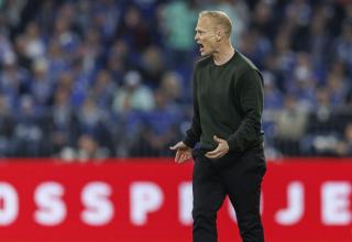 Schalke-Trainer Karel Geraerts.