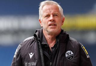 Richtig sauer nach der Pleite beim MSV: Jens Keller, Trainer des SV Sandhausen. 