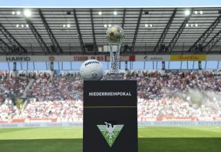 Der Niederrheinpokal wird auch in diesem Jahr zwischen Rot-Weiss Essen und Rot-Weiß Oberhausen ausgespielt.