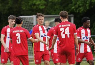 Die U19 von Rot-Weiss Essen feierte am Sonntag einen Sieg.