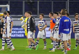 Absteiger in die Regionalliga West: Die Mannschaft des MSV Duisburg.