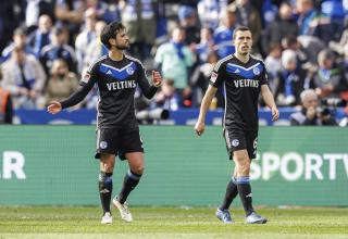Steht vor seinem letzten Heimspiel auf Schalke: Danny Latza (links) 