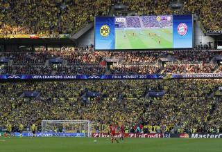 Die BVB-Fans beim Champions-League-Finale 2013