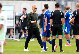 Trainer Karel Geraerts bekennt sich zu Schalke 04.