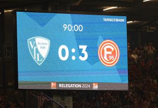 Deutliche Hinspiel-Pleite: Der VfL Bochum unterlag Fortuna Düsseldorf zuhause mit 0:3.