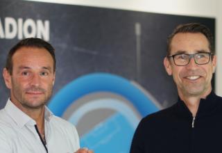 Dietmar Hirsch (links) ist der auserwählte Trainer von MSV-Geschäftsführer Michael Preetz.