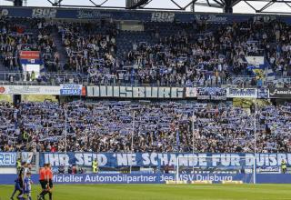 Die Fans des MSV Duisburg.