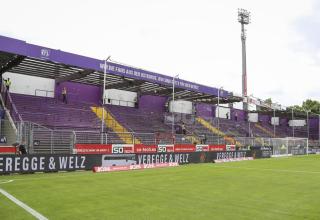 Das Osnabrücker Stadion an der Bremer Brücke.