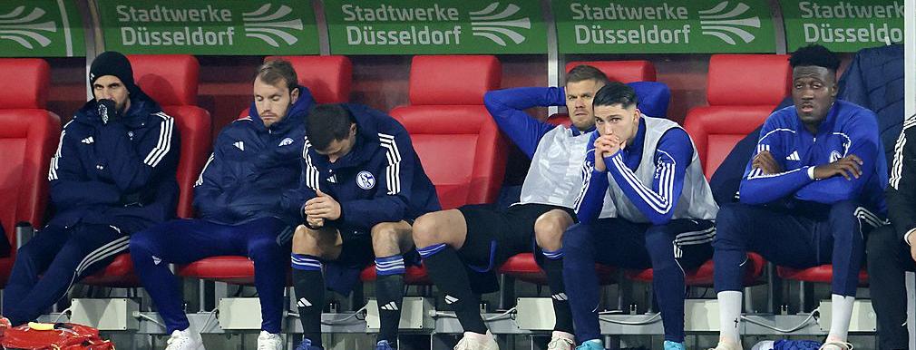 Große Enttäuschung: Das Hinspiel in Düsseldorf setzte der FC Schalke 04 in den Sand.