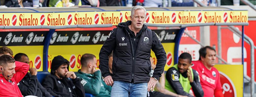 Gegen den MSV schwach, gegen RWE stark: Jens Keller, Trainer des SV Sandhausen, hat eine Reaktion seiner Mannschaft gesehen.