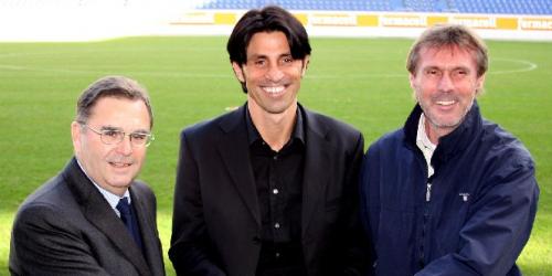 Von links: MSV-Boss Walter Hellmich, Bruno Hübner und Rudi Bommer.
