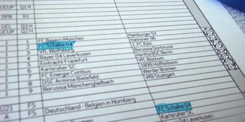 Der erste Spitzenreiter der neuen Saison heißt Schalke 04. Foto: red