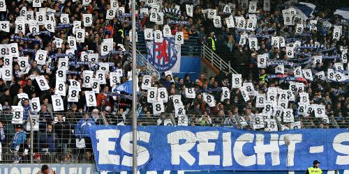 Legats Liga: Fan-Proteste in Bochum