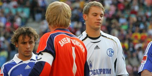 Manuel Neuer hat offensichtlich keine Lust, Oliver Kahn im Bayern-Tor zu folgen (Foto: firo).