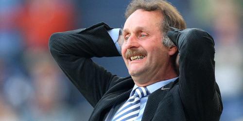 Peter Neururer vergeht das Lachen, wenn er an den FC Schalke denkt (Foto: firo).