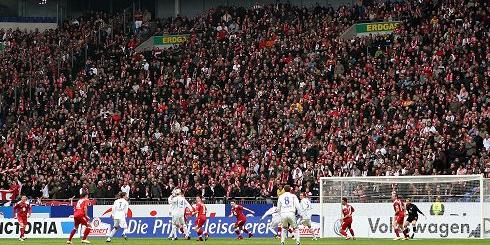 RWE: Fan-Aktion auf Schalke