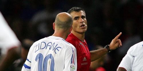 Zidane: Froh über Platzverweis im WM-Finale