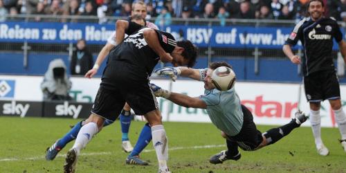 1. Liga: Hamburger SV - FC Schalke 04 2:2