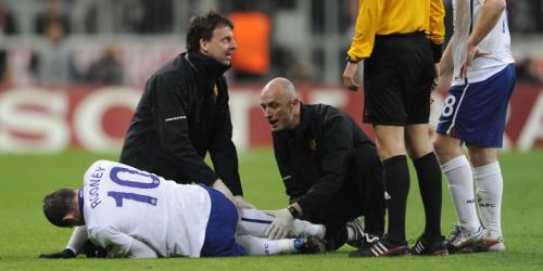 England: Rooneys Verletzung nicht schwer