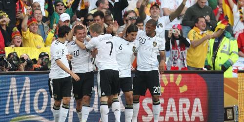 WM: Deutschland stürmt ins Viertelfinale