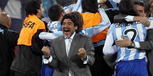 WM: Löw schwärmt von Maradona