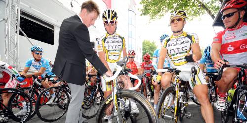 Sparkassen Giro: Ringen um Mark Cavendish