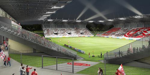 RWE: So soll das neue Stadion aussehen