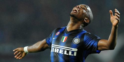 Italien: Pleite für Inter, Eto'o droht Sperre