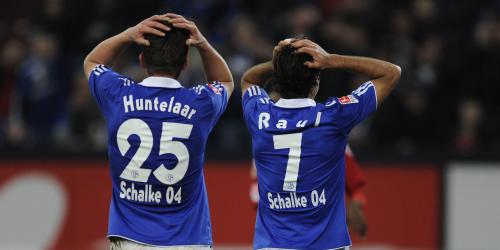 Schalke: Huntelaar und der Knoten, der nicht platzt