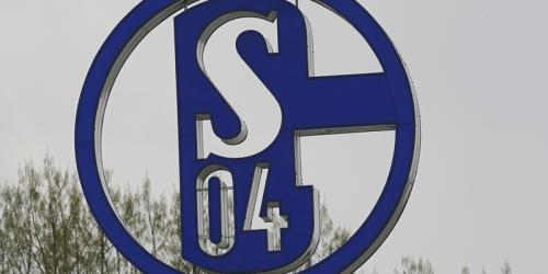 Schalke: Logo stürzt von der Geschäftsstelle