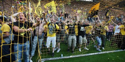 Dortmund: Meisterfeier ohne große Zwischenfälle