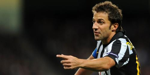 Juventus: Del Piero verlängert seinen Vertrag