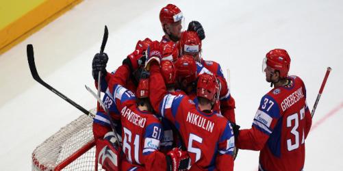 Eishockey-WM: Russland und Finnland im Halbfinale