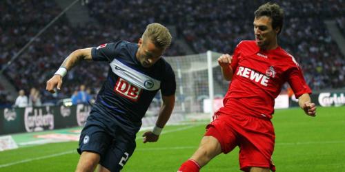 Debakel für Köln: Hertha zum Glück gezwungen 