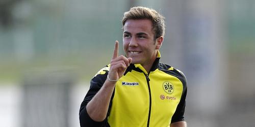 BVB: Götze sieht Zukunft weiter in Dortmund