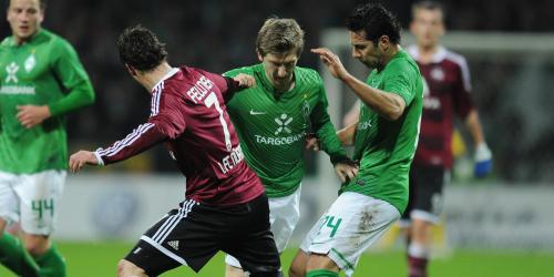 1. Liga: Herber Rückschlag für Werder Bremen