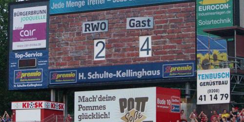 RWO - RWE: Sechs Tore und großes Drama