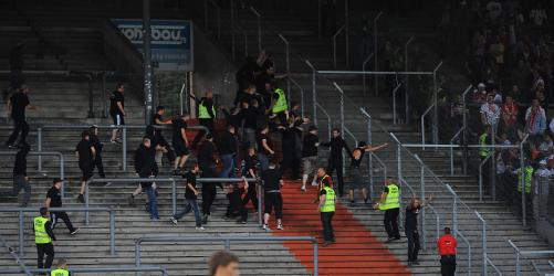 In Velbert: Aachener wollten RWE-Fans provozieren