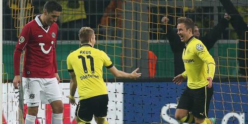 Pokal: 5:1! Dortmund zaubert sich ins Viertelfinale