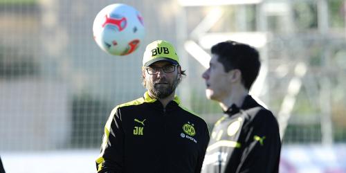 BVB: Lewandowski wieder im Training
