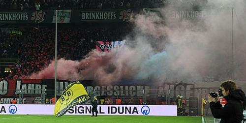 BVB: Schalker und Nürnberger feiern friedlich