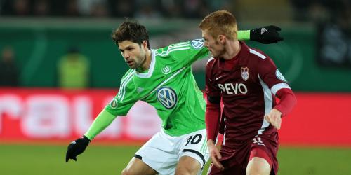 DFB-Pokal: Keine Chance für Offenbach gegen Wolfsburg