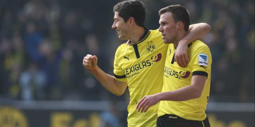 BVB: Lewandowski führt Dortmund zum Sieg