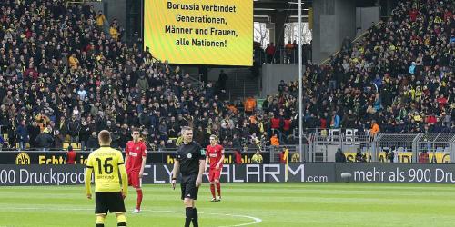 BVB: Zeichen gegen Rechtsextreme
