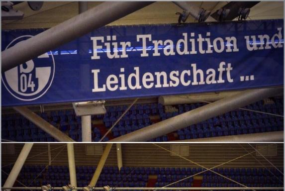 Banner: Schalke setzt Zeichen gegen Homophobie und Rassismus